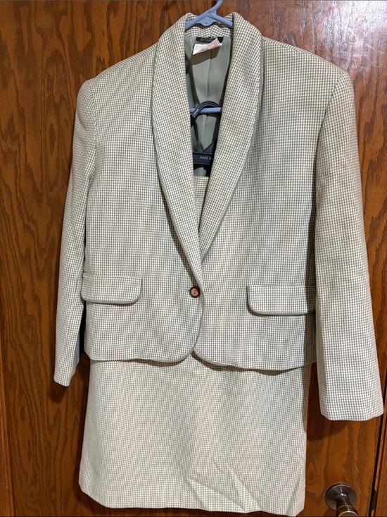 TanJay Jackets & Blazers - Vintage wool blend jacket and skirt
